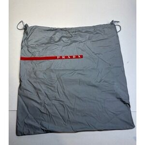 Prada Drawstring Dust Hand Bag Shoe Cover Plastic